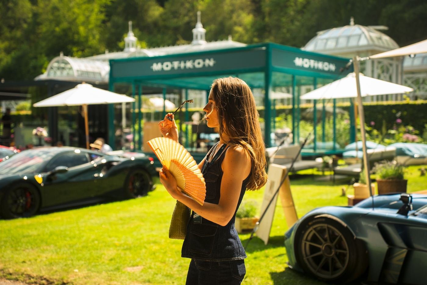 Alice at a car event